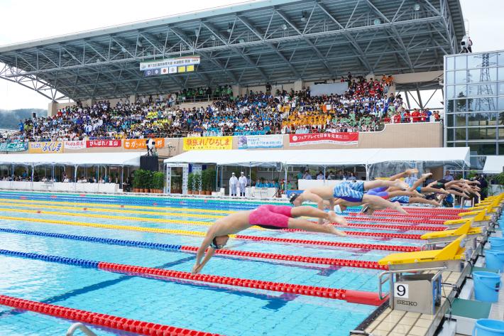 47都道府県の代表選手たちが熱戦を繰り広げた総合運動公園の様子