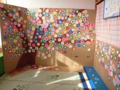 7月から作成していた作品が児童館まつりで花を咲かせました！