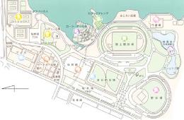 総合運動公園全体図