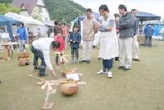 出店者の中には、テレビ番組で取りあげられたことのある方もいました。