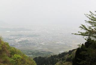 野坂山から見える市街地