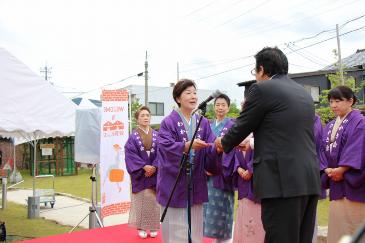 相互連携協定授与式の様子