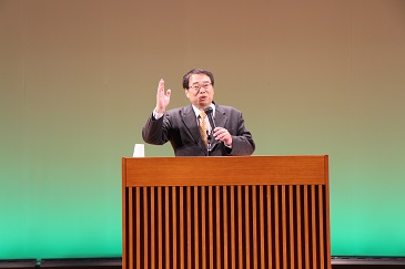 大谷吉継について語る加来耕三氏