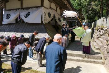 最後は神社に参拝 