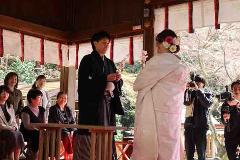 花換婚の様子