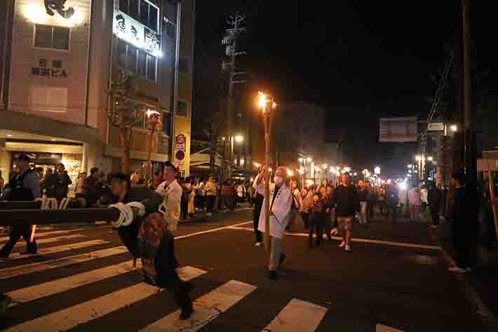 白銀神社「火祭り」
