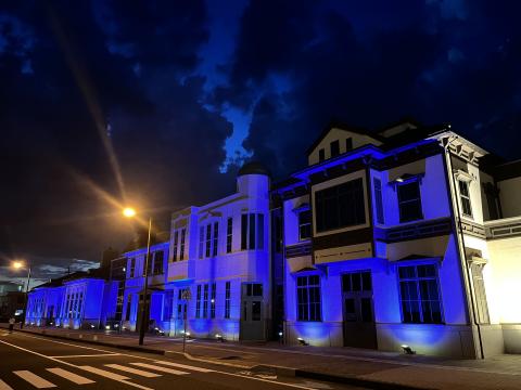 昨年度のライトアップの様子