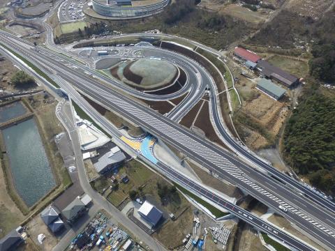 上空から撮影