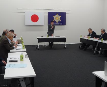 敦賀市原子力発電所懇談会開催の様子