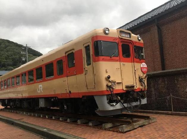 設置されたキハ28形気動車の様子1