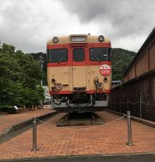 設置されたキハ28形気動車の様子1