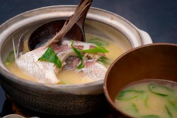 敦賀真鯛の料理の写真です