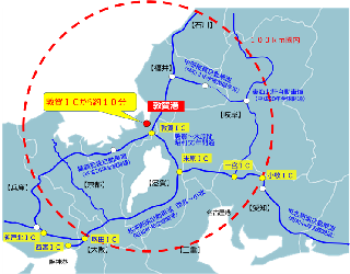陸路　説明図