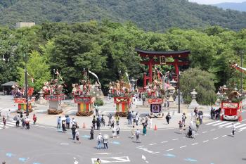 山車集結