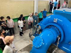 水力発電所見学写真