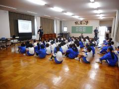 松原小学校：10月22日（月曜）