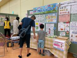 出張健康ステーションinこどもの国の様子