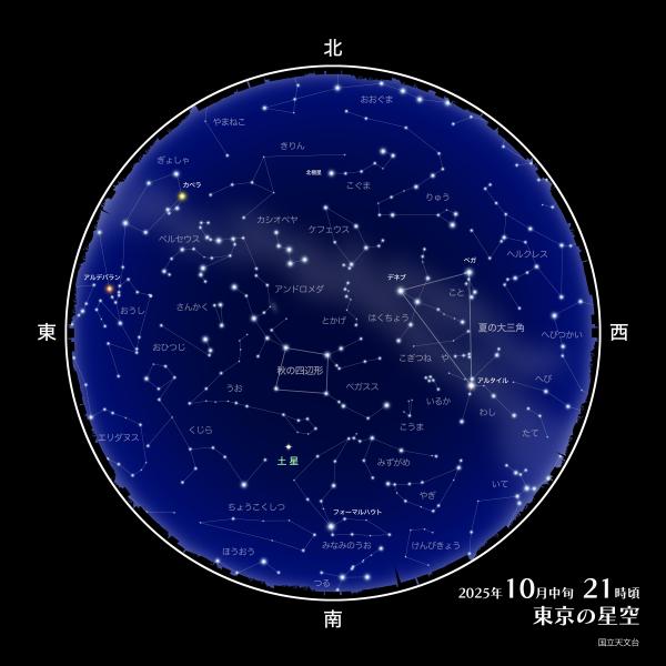 10月の星空