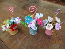 可愛いメモスタンドが完成