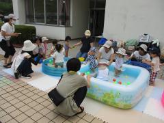 親子なかよしひろば8月写真