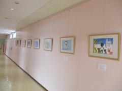 絵画クラブ作品展の写真