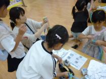 キラキラボール作り