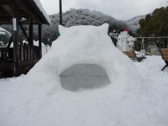 雪の像の写真