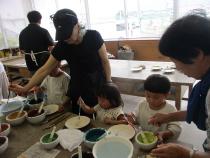敬老の日プレゼント作り1