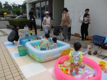 水あそびの写真