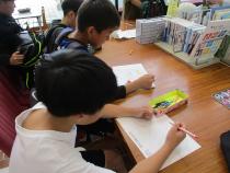 母の日似顔絵プレゼントの写真