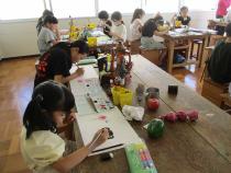 絵画クラブ6月1日　写真