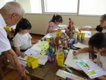 絵画クラブ6月15日　写真