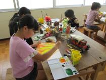 絵画クラブ6月22日　写真