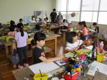 絵画クラブ6月22日　写真