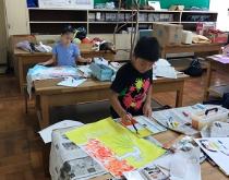 子どもの夏休み教室の様子