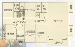 東浦公民館1階平面図