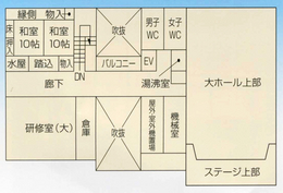 東浦公民館2階平面図