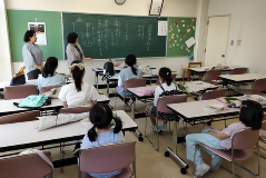 生花教室の様子