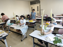 生花教室の様子