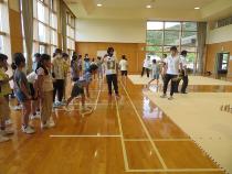 ニュースポーツ体験教室の様子