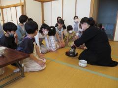 茶道教室の様子1