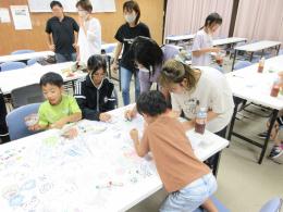 文化展の作品づくりの写真2