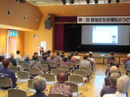 特殊詐欺被害防止対策の講演の写真