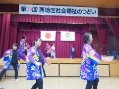 アトラクション（踊り）の写真