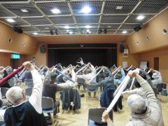 タオルを用いた体操