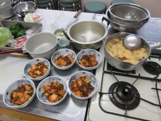 料理教室の様子