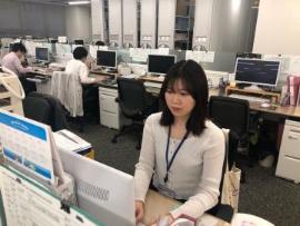 税務課職員の写真