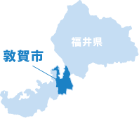 福井県敦賀市の地図