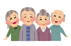 サロン参加者の笑顔