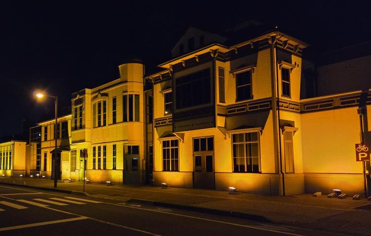 ムゼウムライトアップの様子